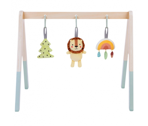 TOOKY TOY Baby Gym Stojak Edukacyjny Gimnastyczny 3 Zawieszki