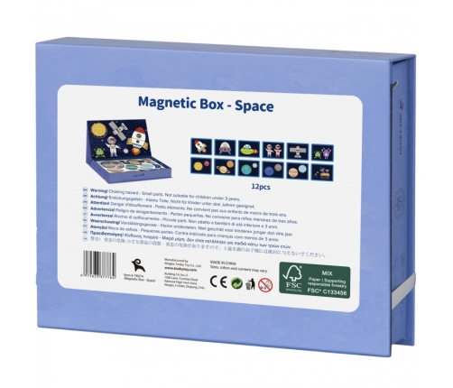 TOOKY TOY Układanka Magnetyczna Kosmos Puzzle