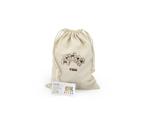 VIGA Nakrętki i Śrubki Dopasuj i Zakręcaj Zabawka Zręcznościowa