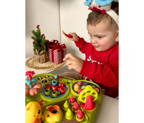 WOOPIE BABY Interaktywny Multistolik Edukacyjny 8w1 Montessori