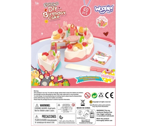 WOOPIE Комплект для торта на день рождения