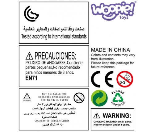 WOOPIE Zestaw Małego Majsterkowicza Warsztat w Plecaku 18 el.