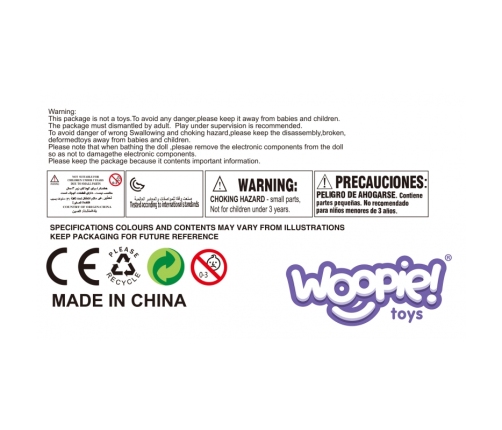 WOOPIE ROYAL Lalka Hiszpanka Eliana Interaktywna Baby Dolls