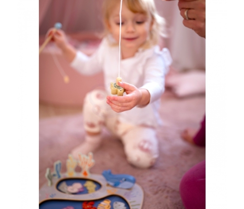 TOOKY TOY Złowić Rybkę Gra Zręcznościowa Układanka Montessori