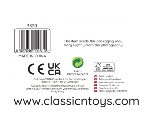 Classic World EKO Wooden Duck Pusher