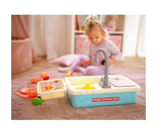 WOOPIE Раковина 2в1 Blue