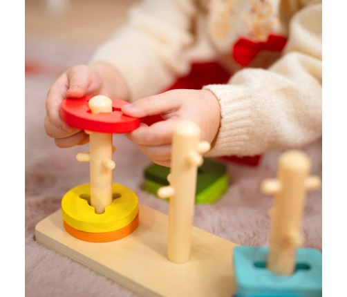 TOOKY TOY Box Pudełko XXL Montessori Edukacyjne 7w1 Sensoryczne 25-30 Mies.