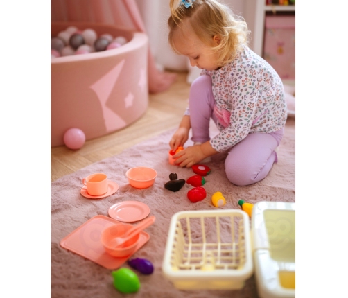 WOOPIE Раковина 2в1 Pink