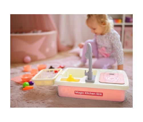 WOOPIE Раковина 2в1 Pink