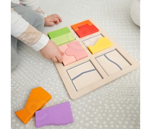 TOOKY TOY Box Pudełko XXL Montessori Edukacyjne 7w1 Sensoryczne 31-36 Mies.