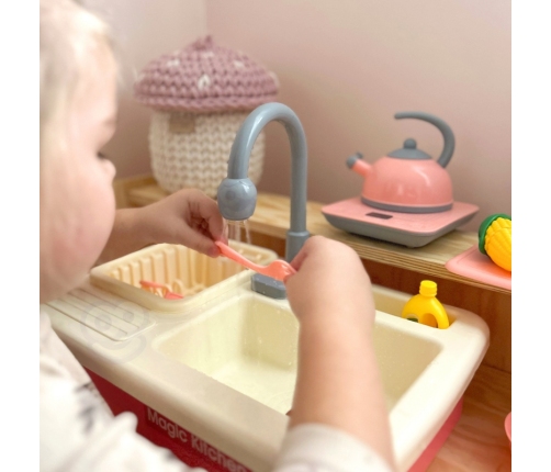 WOOPIE Раковина 2в1 Pink