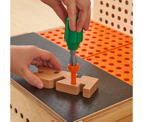 MASTERKIDZ Zestaw Akcesoriów do Stołu Warsztatowego STEM 111 el.