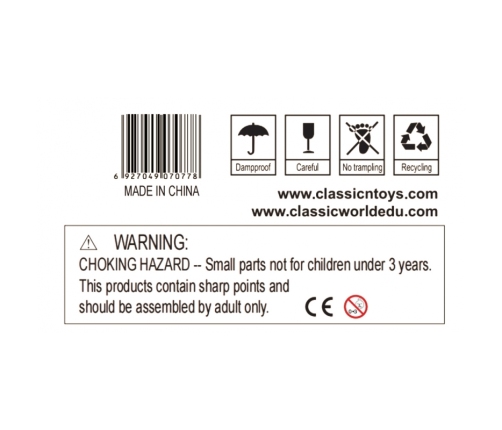 CLASSIC WORLD EDU Drewniana Sztaluga Edukacyjna