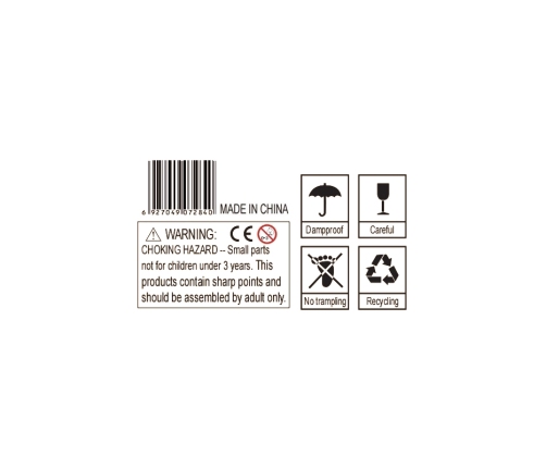 CLASSIC WORLD EDU Mega Klocki Konstrukcyjne Cegiełki EVA Miękkie do Budowania