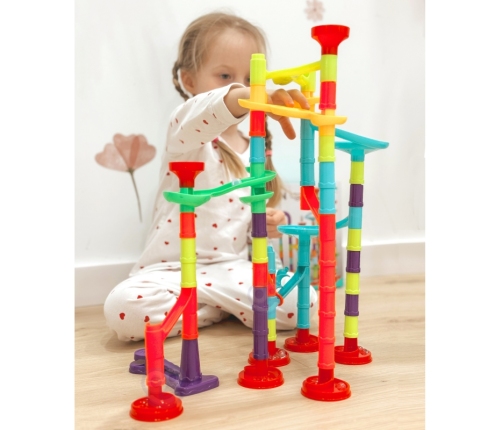 WOOPIE Kulodrom Tor Kulkowy Zestaw Spirala 113 el.