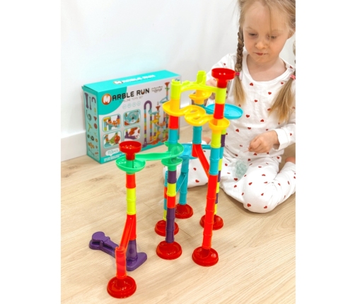 WOOPIE Kulodrom Tor Kulkowy Zestaw Spirala 113 el.