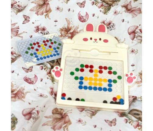 WOOPIE Tablica Magnetyczna dla Dzieci Montessori MagPad Królik