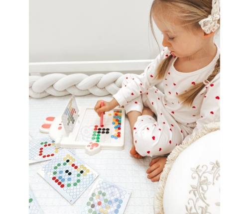 WOOPIE Tablica Magnetyczna dla Dzieci Montessori MagPad Królik