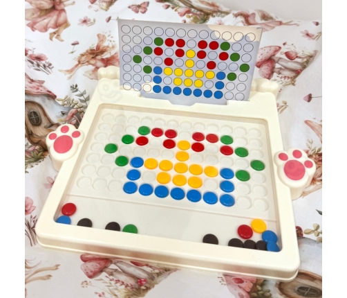 WOOPIE Tablica Magnetyczna dla Dzieci Montessori MagPad Królik