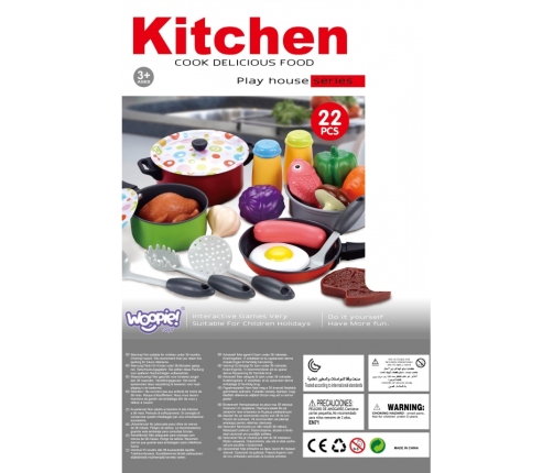 Liels pavāra komplekts no Woopie