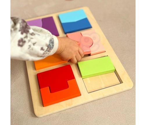 TOOKY TOY Box Pudełko XXL Montessori Edukacyjne 7w1 Sensoryczne 31-36 Mies.