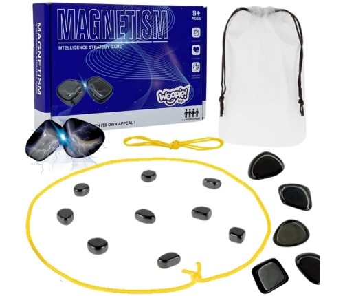 WOOPIE Gra Kamienie Magnetyczne w Sznurku 27 el.