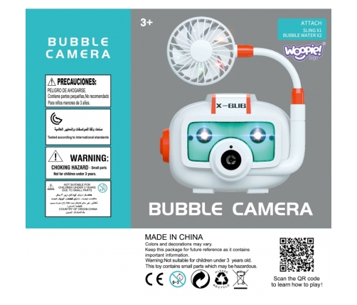 WOOPIE Maszyna Aparat do Robienia Baniek Mydlanych dla Dzieci