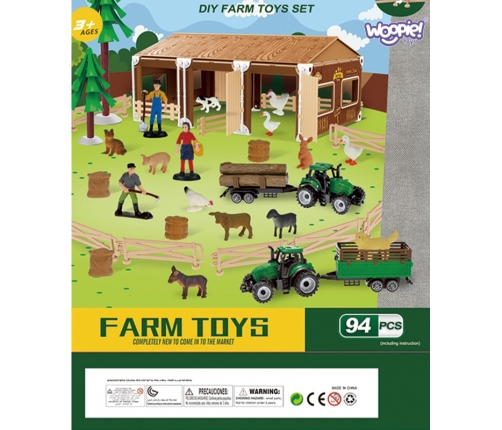 WOOPIE Zestaw Mały Farmer XL Figurki Gospodarstwo