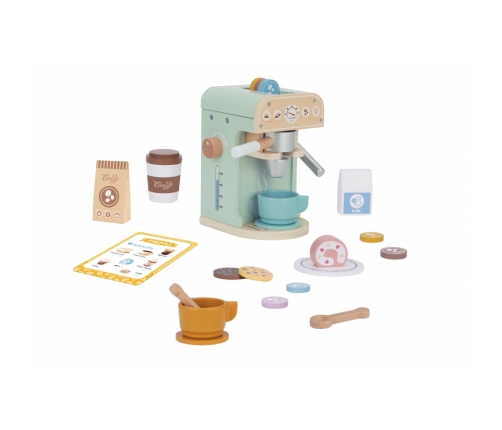 WOOPIE GREEN Drewniany Ekspres do Kawy 25 el Cukiernia Barista