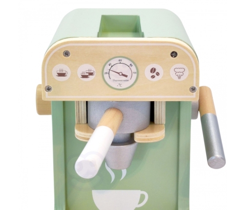 WOOPIE GREEN Drewniany Ekspres do Kawy 25 el Cukiernia Barista