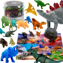 WOOPIE Zestaw Figurki Dinozaury 34 szt. WOOPIE Zestaw Figurki Dinozaury 34 szt.