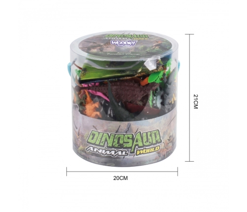 WOOPIE Zestaw Figurki Dinozaury 34 szt.