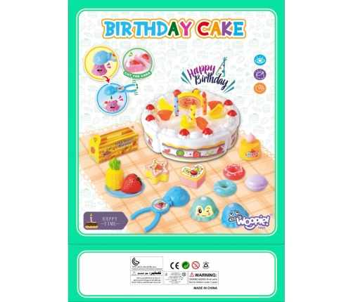 WOOPIE Tējas komplekts ar kūku no Woopie