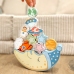 TOOKY TOY Kosmiczny Śpiący Księżyc Balansująca Układanka Drewniana Nawlekanka Montessori