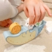 TOOKY TOY Kosmiczny Śpiący Księżyc Balansująca Układanka Drewniana Nawlekanka Montessori