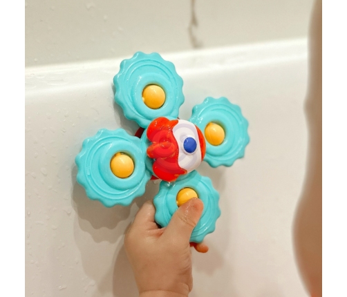 WOOPIE BABY Gryzak Spinner Wirujący z Przyssawką Zestaw 3 szt