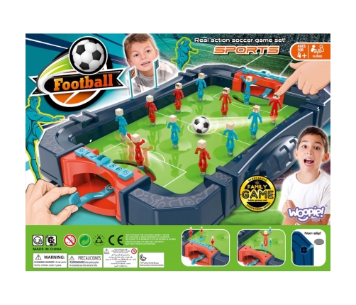 WOOPIE Piłkarzyki MINI Stół do Gry 4+