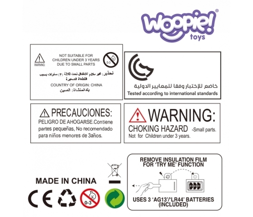 WOOPIE Jeep Auto Samochód Terenowy z Dźwiękiem i Światłem