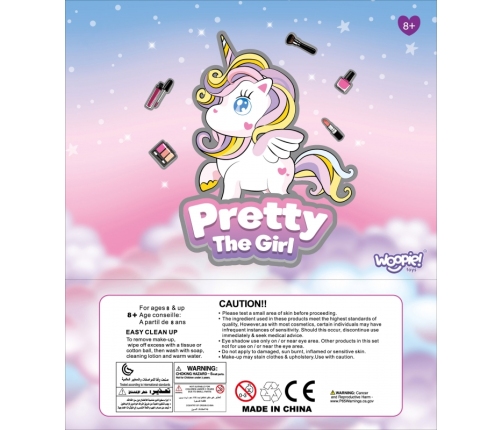 WOOPIE ART&FUN Zestaw do Makijażu w Kuferku 27 el. XXL SPA