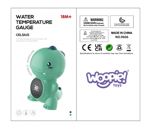 WOOPIE BABY Termometr Do Mierzenia Temperatury Wody Niebieski