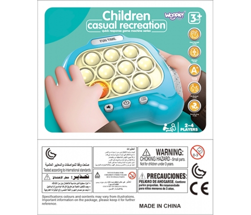 WOOPIE Gra POP IT Elektryczna Antystresowa Zręcznościowa