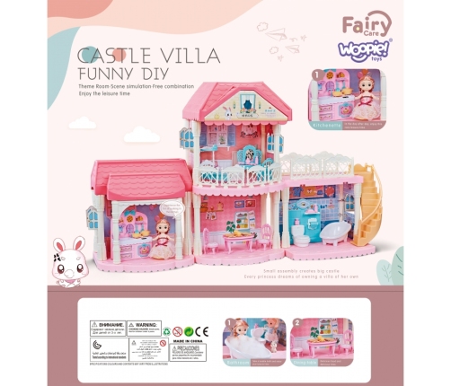 Кукольный домик WOOPIE CASTLE VILLA XXL