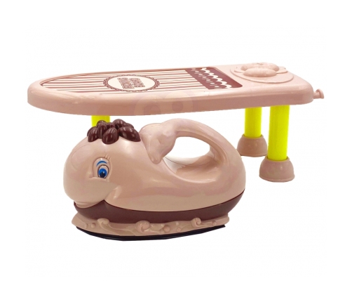 WOOPIE Zestaw do Prasowania 2w1 Deska Żelazko z Muzyką 7 el.