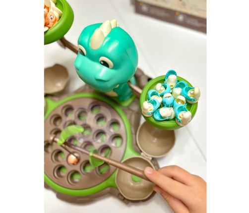 WOOPIE Waga Szalkowa Gra Łowienie Małych Prehistorycznych Dinozaurów Nauka Liczydło