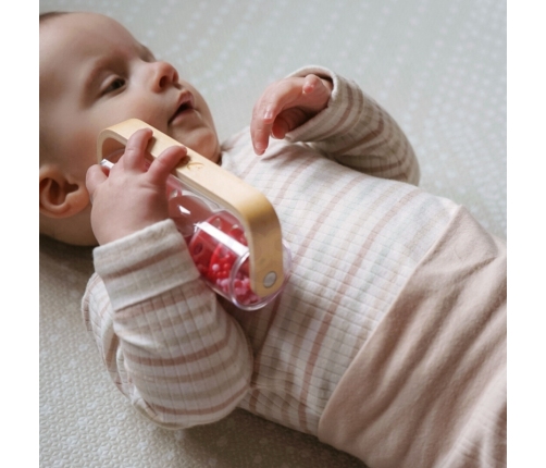 CLASSIC WORLD Deszczownica Tuba z Kuleczkami Czerwona