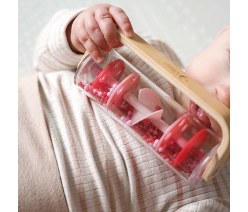 CLASSIC WORLD Deszczownica Tuba z Kuleczkami Czerwona