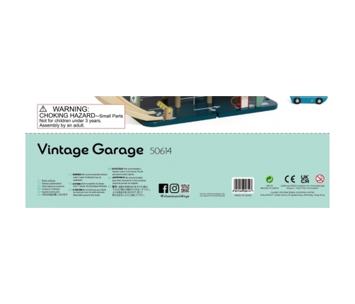 CLASSIC WORLD Wielopoziomowy Parking Auta Helikopter Dystybutor Myjnia + Akc.