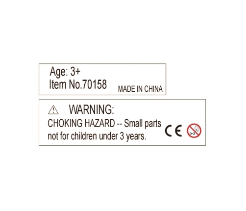 CLASSIC WORLD EDU Mega Klocki Konstrukcyjne Cegiełki EVA Miękkie do Budowania 55 szt.