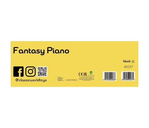 CLASSIC WORLD Pianino Czarne