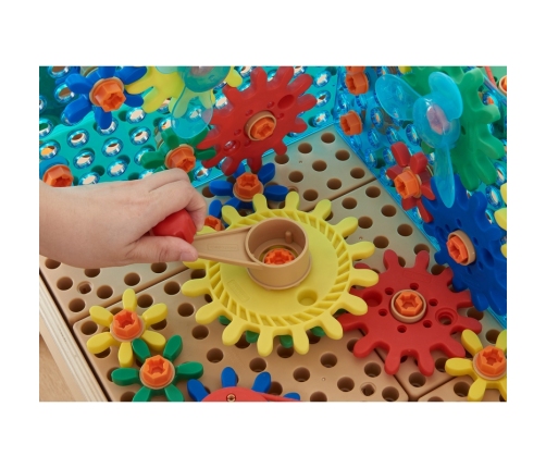 MASTERKIDZ Zestaw Akcesoriów Mix Koła Zębate do Paneli Ściennych STEM 198 el.